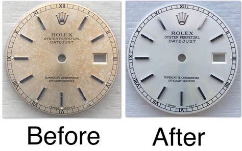 vintage watch dial restoration